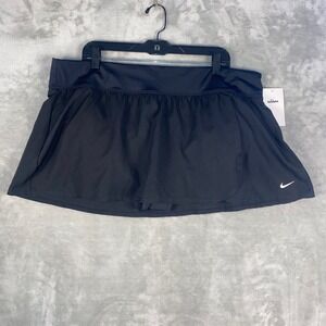 Nike Swim Skirt Black Skort Athletic Tennis Golf Athletic Size 2X NWT Gift
